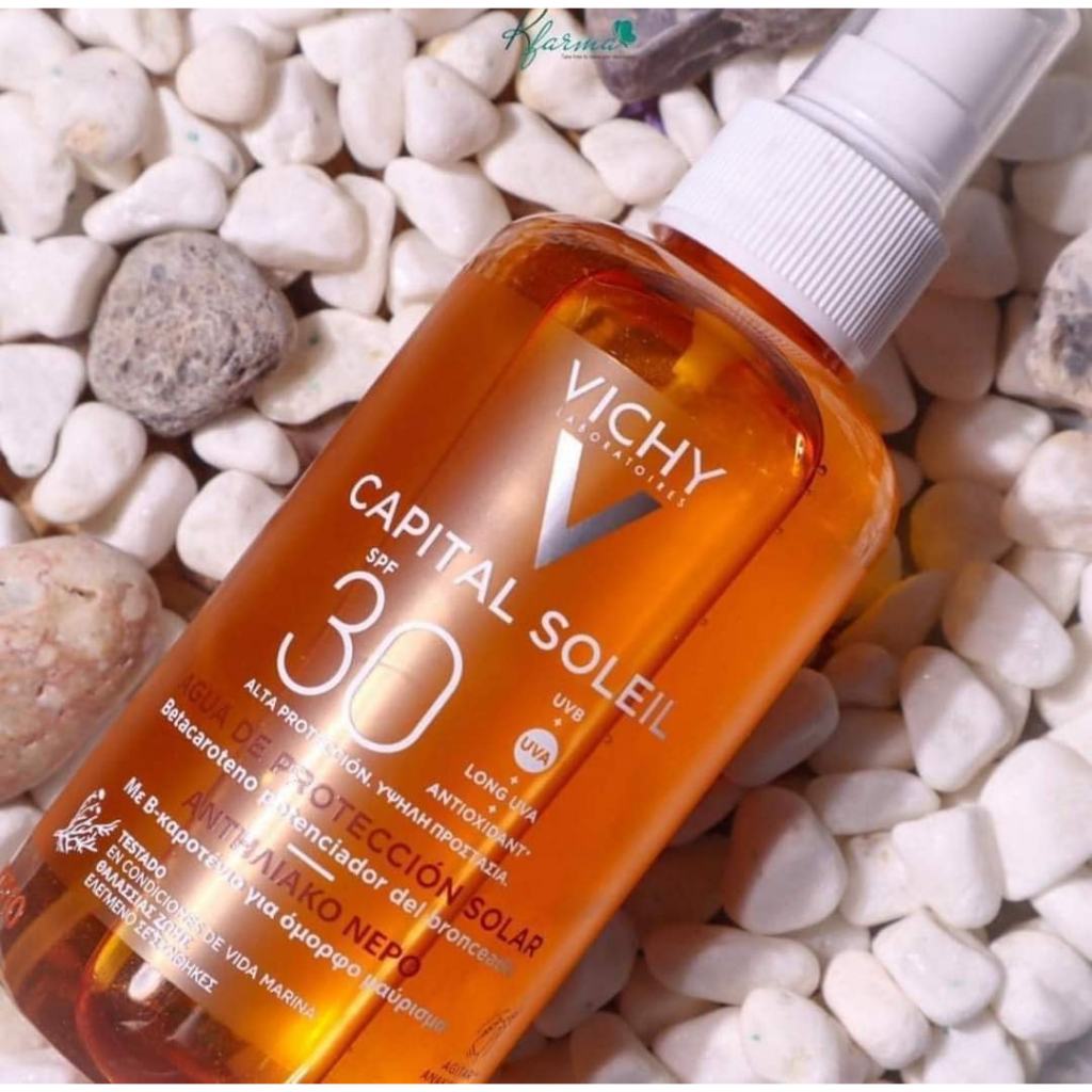 Xịt chống nắng Vichy CAPITAL SOLEIL SPF50 200ml
