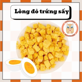 lòng đỏ trứng sấy 40gr làm đẹp lông và giàu protein cho chó mèo
