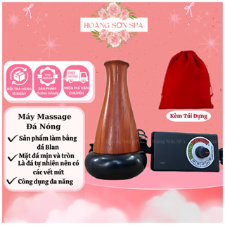 Máy Massage Đá Nóng, Cốc Đá Nóng Đả Thông Kinh Lạc Chỉnh Nhiệt Độ (Bảo Hành 12 Tháng)