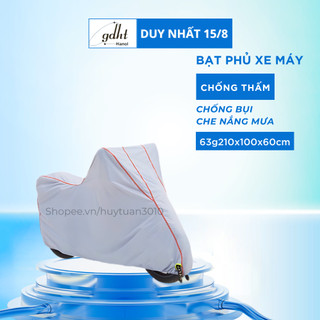 Bạt che xe máy che mưa tránh nắng bạt phủ xe chống bụi siêu bền tránh ánh  nắng mặt trời huytuan3010