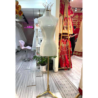 Manocanh nữ eo nhỏ mông nhỏ không tay, chuyên mặc váy cưới