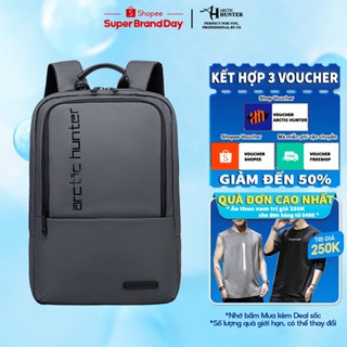 Balo laptop Arctic Hunter B00529 đựng máy tính 15.6 inch, chất liệu Oxford chống thấm nước