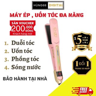 Máy uốn tóc, ép tóc enzo 2401. máy tạo kiểu tóc đa năng 4in1 không gây hư tổn tóc , tóc bóng mượt, dễ sử dụng. bh 5 năm