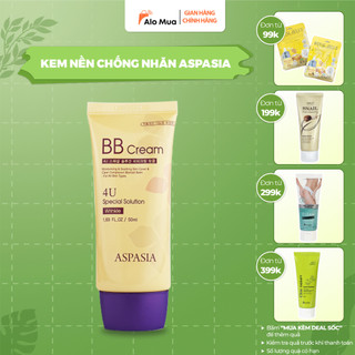 Kem nền chống nhăn aspasia - bb cream 4u special solution 50ml