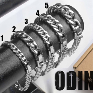 Vòng tay Chain Cuban ODIN (Tổng hợp các mẫu Cuban) - Thép Titan 316L - Bảo hành TRỌN ĐỜI