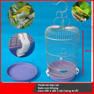 Lồng Chim Khuyên Inox ĐK 22 x C38