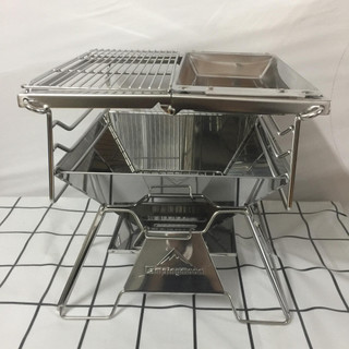 Bếp nướng than hoa Campingmoon X-two/ Bếp Di Động Gấp Gọn Cắm Trại