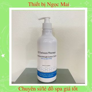 Combo mặt nạ thải độc CO2 chai 500ml + 35 mặt nạ giấy DJ Carbon Therapy thải độc da