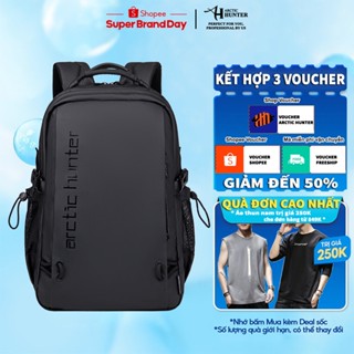 Balo laptop Arctic Hunter B00530 nhiều ngăn, đựng máy tính 15.6 inch, chất liệu Oxford chống nước
