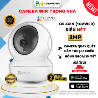 Camera Wifi Ezviz C6N A0-1C2WFR 1080P hoặc C6N 4.0MP, camera gia đình cửa hàng