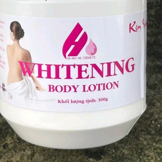 Kem trắng da toàn thân whitening lotion hà anh 300g
