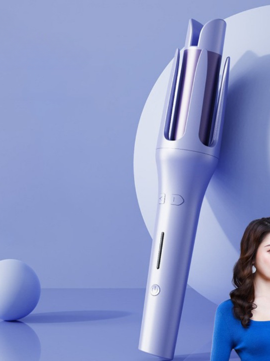 Máy Uốn Tóc Tự Động Xoay 360 Độ - Tạo Kiểu Tóc Xoăn Chuyên Nghiệp Tại Nhà 30W