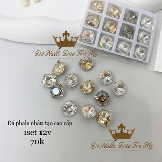 Phụ kiện nail - set đá vuông mix n519