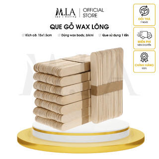 10 Que Phết Sáp Wax Lông Mini Dùng Để Wax Lông Mày, Ria Mép, Lông Mũi