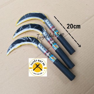 Liềm cắt cỏ cắt lúa liềm phát cỏ thép nhập khẩu sắc bén