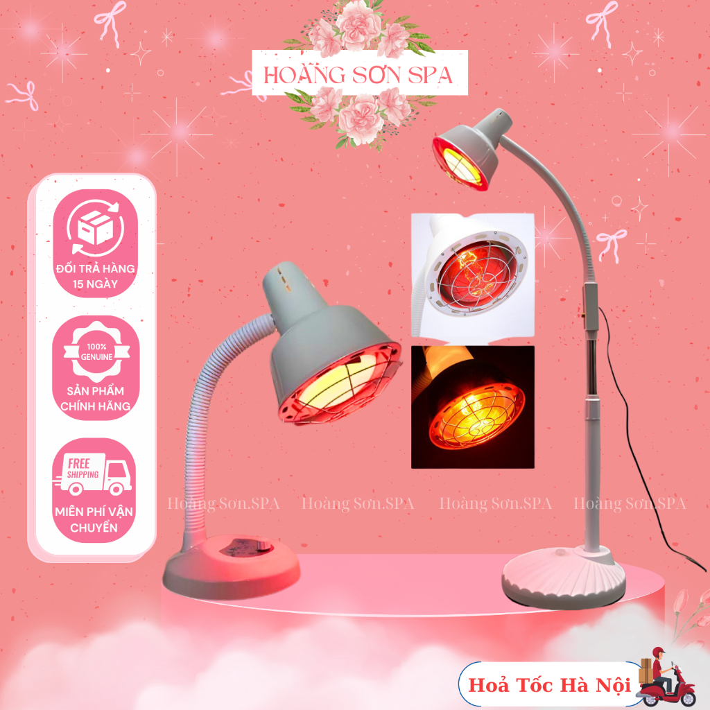 [CHÍNH HÃNG] Đèn Hồng Ngoại Trị Liệu Cho SPA  Có Điều Chỉnh cường Độ Sáng