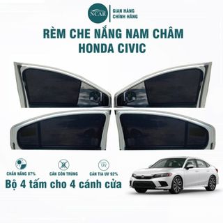 Rèm che nắng, Chắn nắng nam châm ô tô Honda Civic