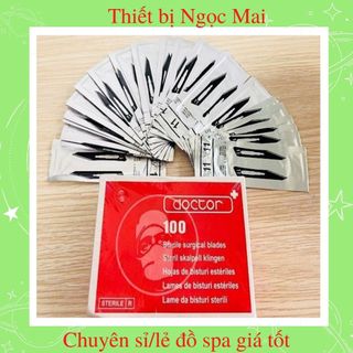 Lưỡi dao mổ doctor số 11 - hộp 100 lưỡi dao