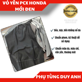Vỏ yên PCX mới đen