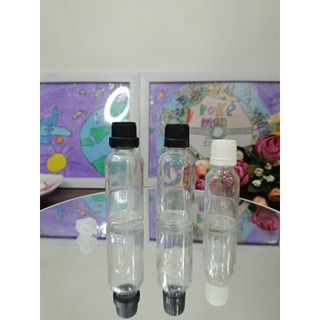 Vỏ chai thủy tinh trong 5ml 10ml 15ml 20ml 30ml 50ml 100ml nắp vặn
