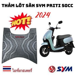 Thảm cao su lót sàn xe Sym Priti, thảm xe Priti kIểu Thái Lan