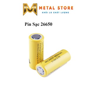 Pin sạc 26650-Dung lượng 6800mah-Pin sạc cho đèn pin đa năng