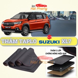 Thảm taplo Suzuki XL7 dập vân Cacbon cao cấp, chống nóng ô tô hiệu quả