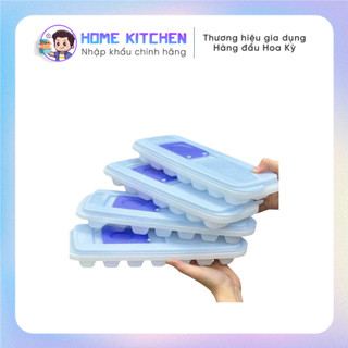 Khay đá Fresh n Pure Tupperware - Chất liệu nhựa dẻo linh hoạt giúp dễ dàng đóng mở khay