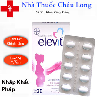 [Nhập Khẩu] Elevit - Vitamin tổng hợp cho phụ nữ chuẩn bị mang thai, đang mang thai - Hộp 30 viên