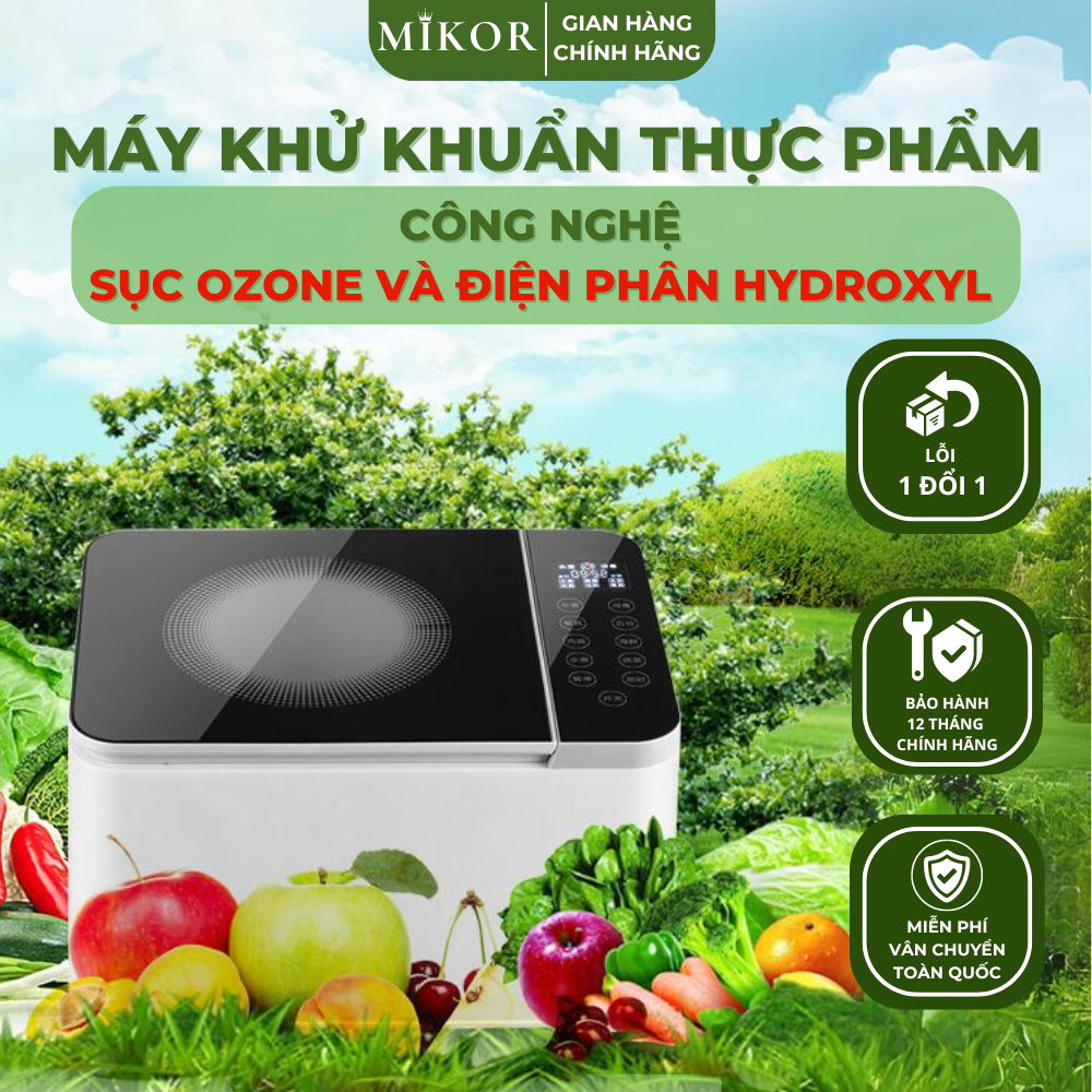 Máy Khử Khuẩn Thực Phẩm Bằng Hydroxyl MIKOR MR11