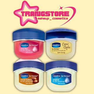 Sáp dưỡng ẩm, dưỡng môi mềm mịn vaseline 7g/49g/100g chính hãng mỹ