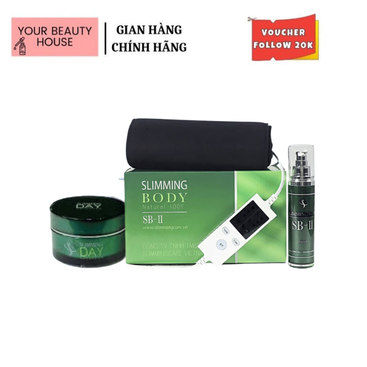 [Slimming Care]Bộ Ủ Nóng Quấn Bụng Tan Mỡ Giảm Eo Slimming Body SB2 Đai nịt bụng Giúp giảm cân Định 