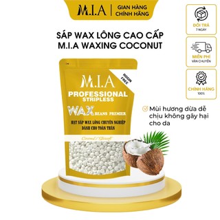 Sáp siêu bám lông coconut mia waxing hương dừa, sáp dừa siêu bám lông