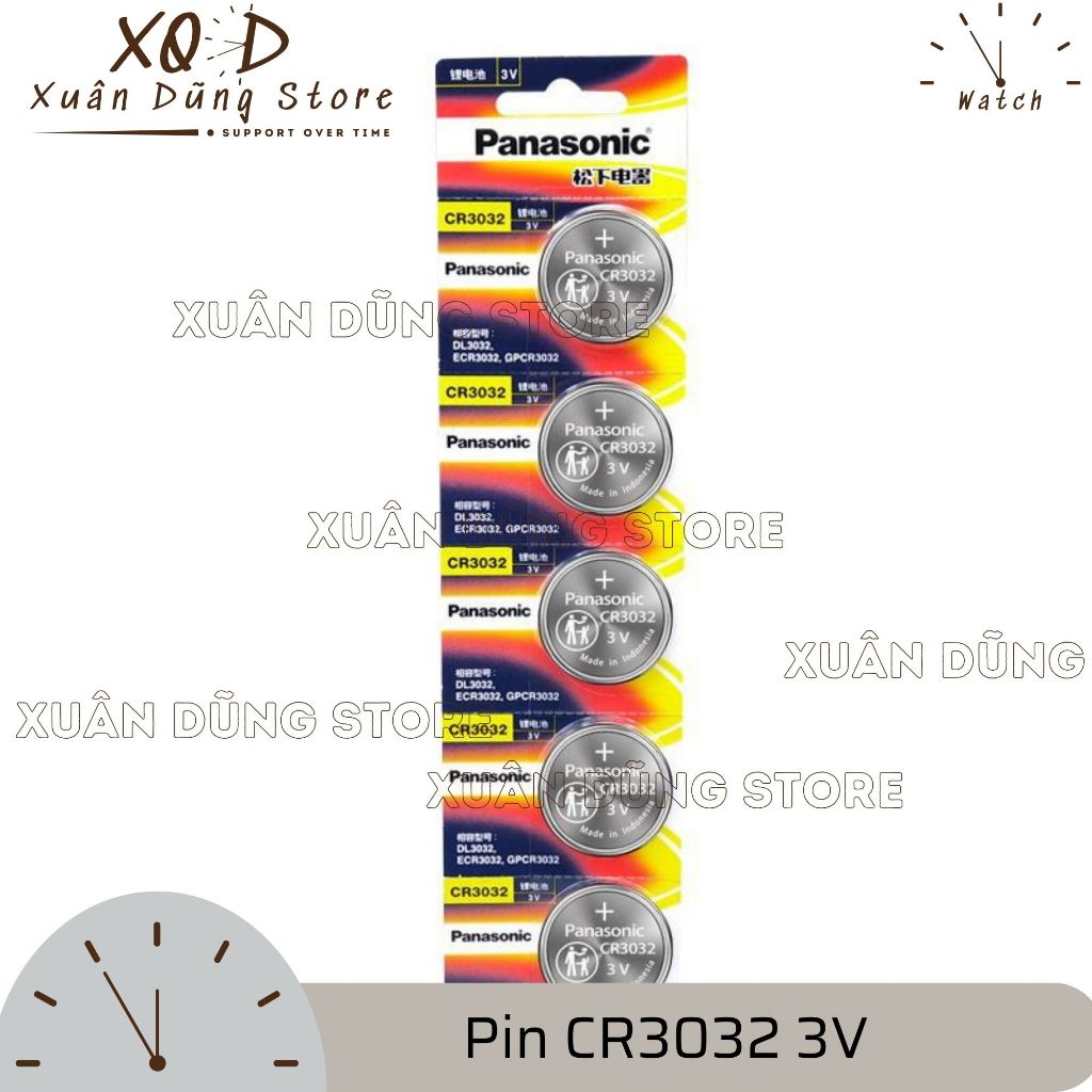 1 Viên Pin Panasonic CR3032 3V chuyên dụng cho thiết bị điện tử