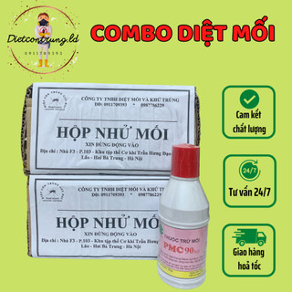 Combo 2 hộp nhử mối và 1 lọ chế phẩm lây nhiễm PMC 90