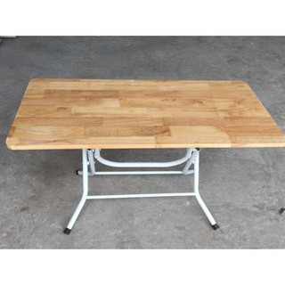 bàn học mầm non gỗ cao su 50*80*50