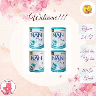 Sữa bột Nan Nga 400g và 800g (mẫu mới)