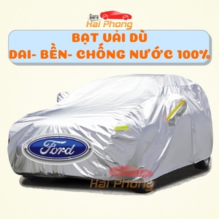 Bạt Phủ Ô Tô Vải Dù Ford EcoSport, Everest, Escape, Focus, Explorer, Ranger chống nóng, chống nước, có phản quang