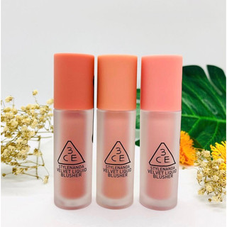 Má hồng 3CE dạng kem Velvet Liquid Blusher
