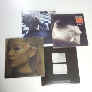 1 Túi/vỏ đựng đĩa than nhỏ 7" single Outer Sleeves Vinyl Record Covers vỏ