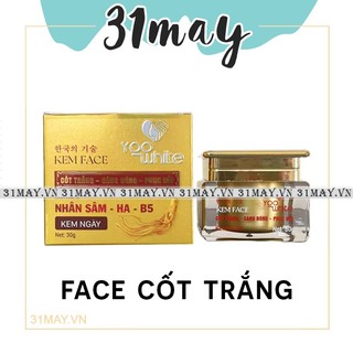 Kem face cốt trắng yoo white giá sỉ chính hãng - kem dưỡng trắng da ban ngày
