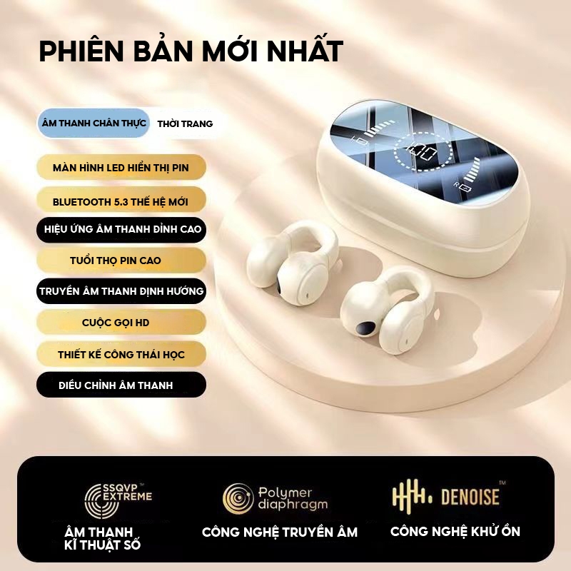 Tai nghe không dây bluetooth dẫn truyền xương m47 thiết kế thể thao âm thanh lớn độ bền cao | BigBuy360 - bigbuy360.vn