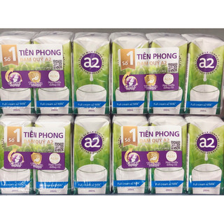[ DATE 1/2025 ]SỮA A2 NGUYÊN KEM ÚC  - Sữa A2 Nước PHA SẴN hộp 200ml Thùng 24 hộp