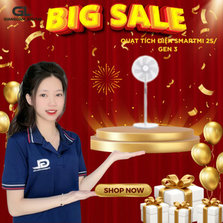 Quạt tích điện smartmi 2s/ gen 3 / circulation fan inverter - kết nối app thông minh xiaomi