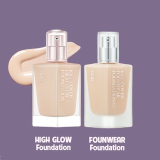 Kem Nền CLIO Kill Cover Founwear / High Glow Foundation 38gram - Kem Nền Kết Cấu Mềm Mại Dễ Tán