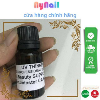 Nước pha sơn gel chai 15ml