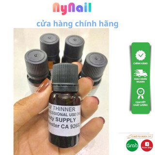 Nước pha sơn gel chai 15ml