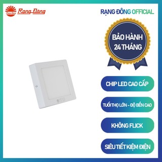 Đèn LED ốp trần vuông Rạng Đông LN08 12W/18W/24W - Tổng kho kim khí điện nước