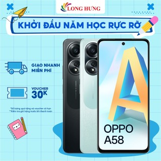 Điện thoại Oppo A58 - Hàng chính hãng