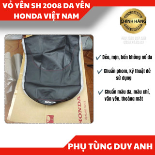 Vỏ yên sh 2008, áo , da yên honda việt nam, vỏ yên sịn sò, da mềm, bền, đẹp